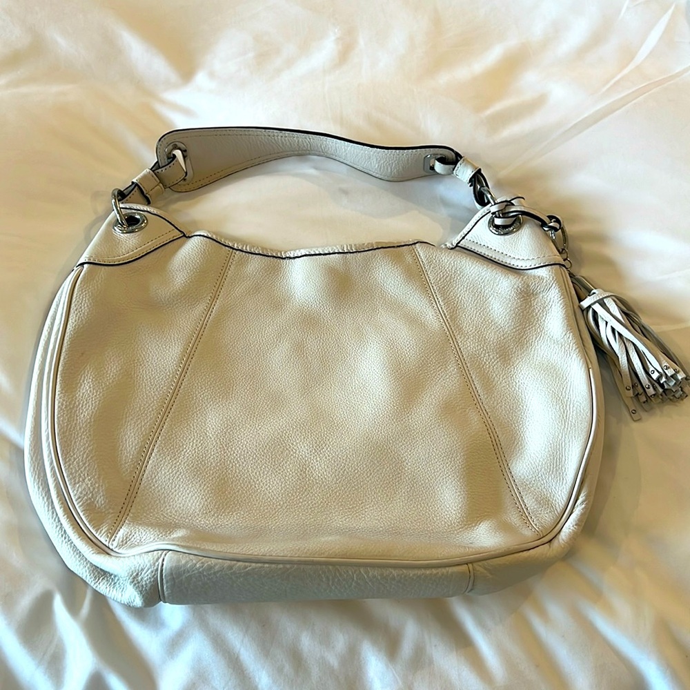 Calvin Klein white hobo